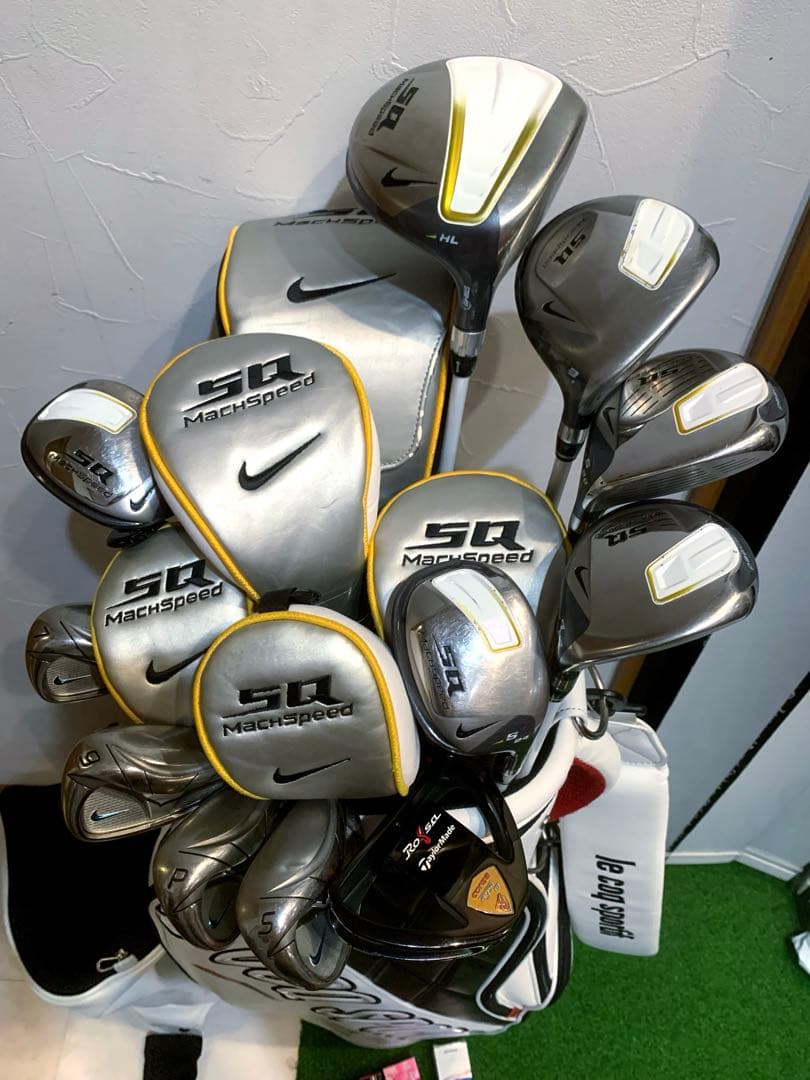 豪華　レディースゴルフクラブ 本格セット　ナイキ　キャディバッグ/ルコック