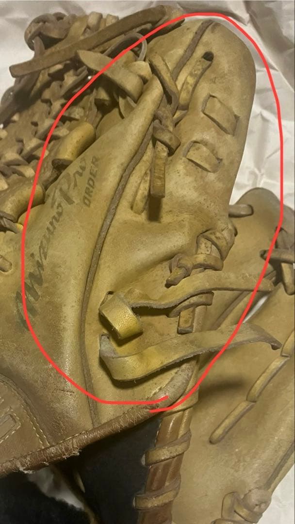 【お助けください！！】硬式グローブ　右利き　ミズノ