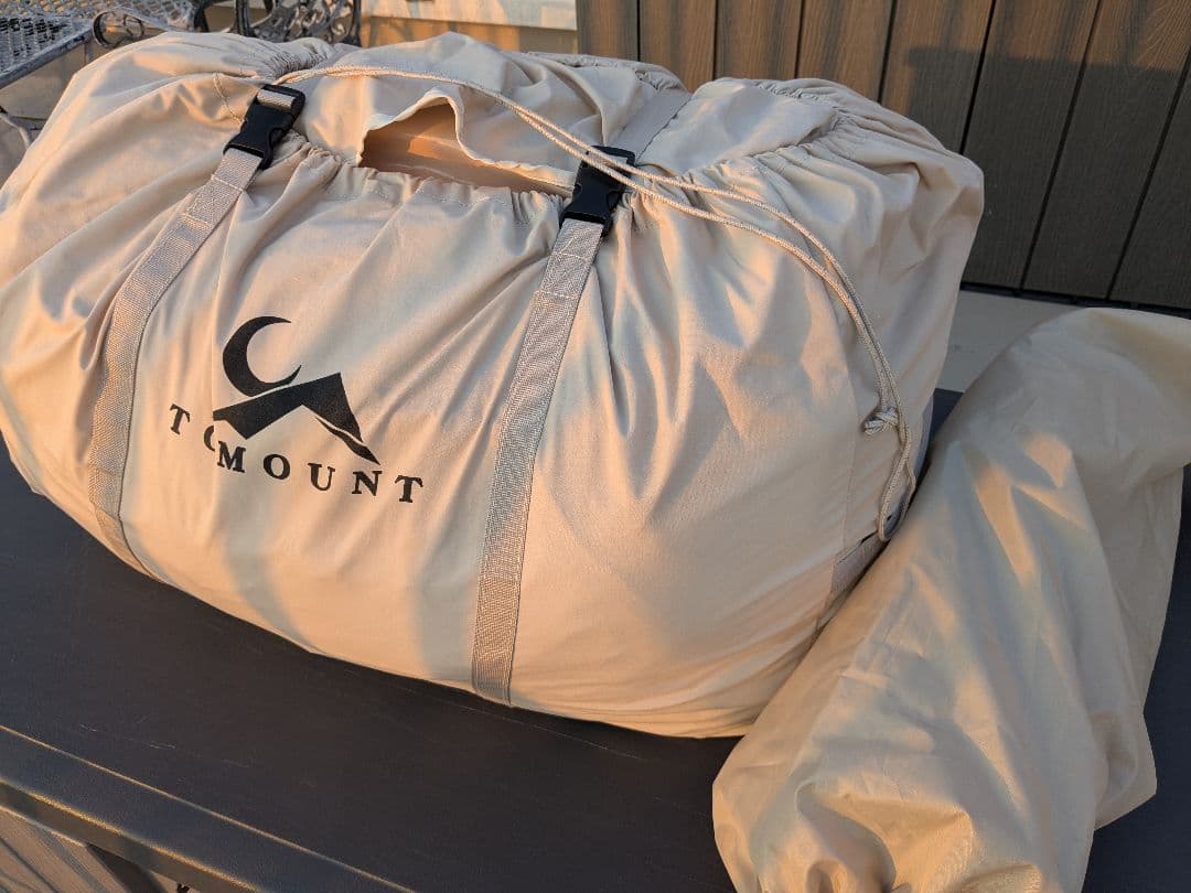 TOMOUNT インフレータブルテント ポリコットン エアー