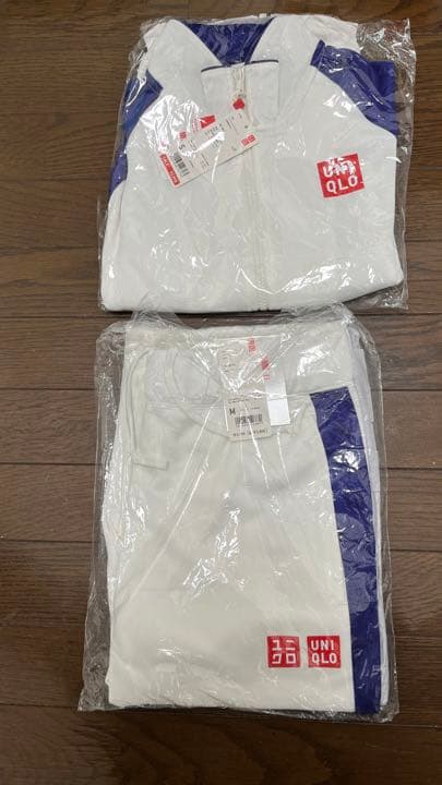 ユニクロ　ノバクジョコビッチ　ジャージー上下セット