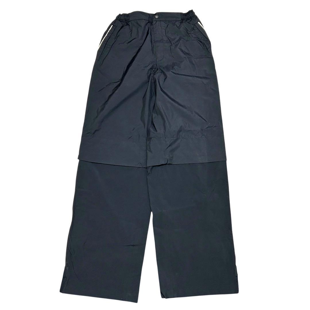 NIKEゴルフ　ブラック　ナイロン ジャケットとパンツセット Mサイズ　A28