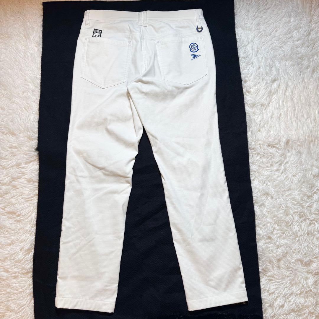 クレイジーソルト様美品 パーリーゲイツ 裏起毛 ストレッチパンツ 近年 リング