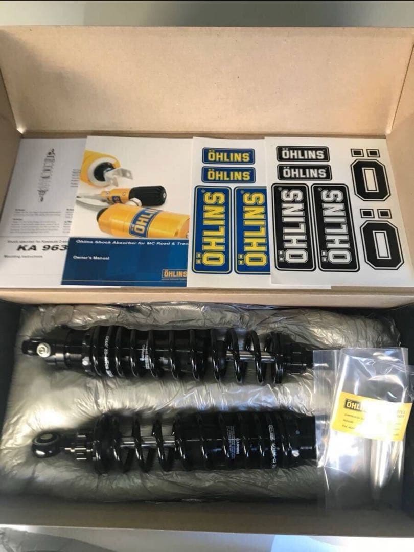 ☆新品 保証付☆オーリンズ☆KA963 ブラックライン☆Z1,Z2,旧Z系