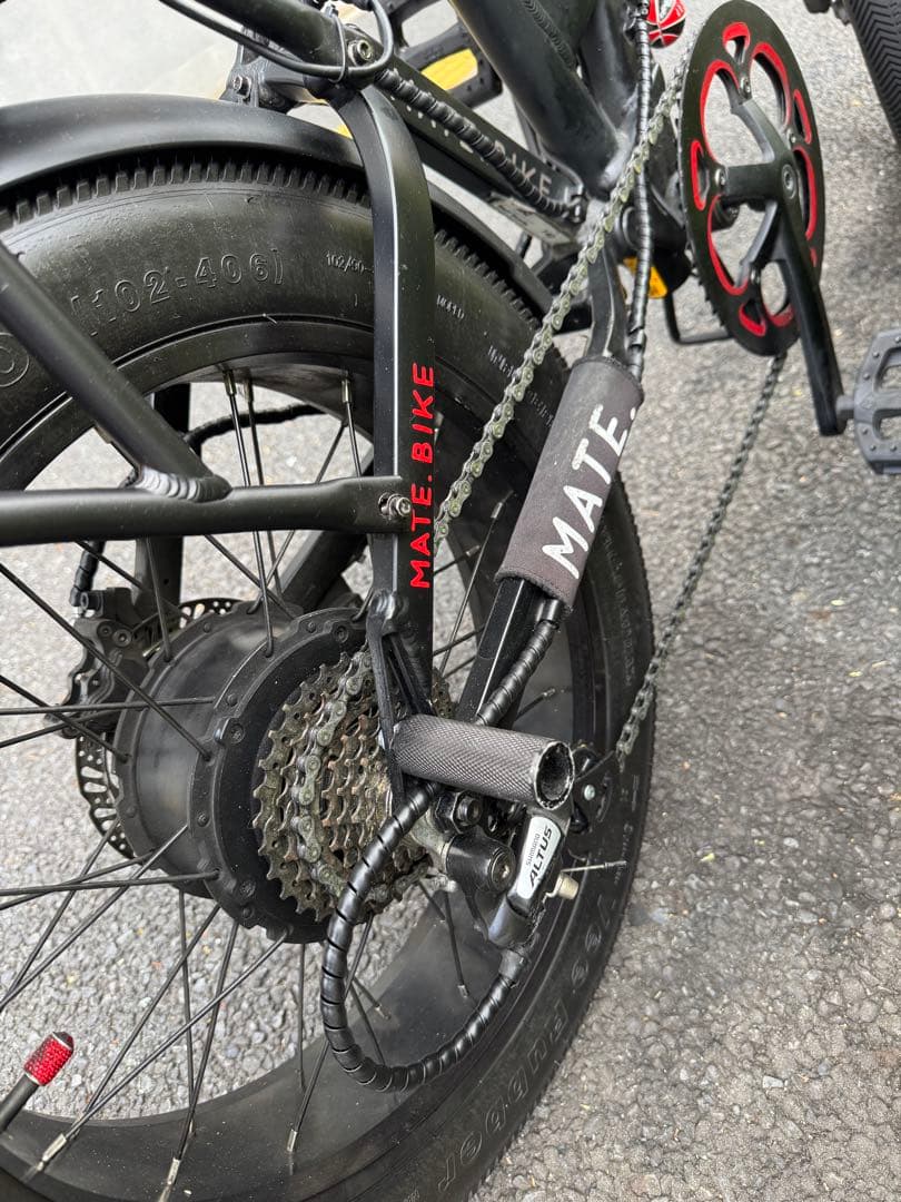 mango38　中古　MATE X250 電動アシスト自転車　カスタム