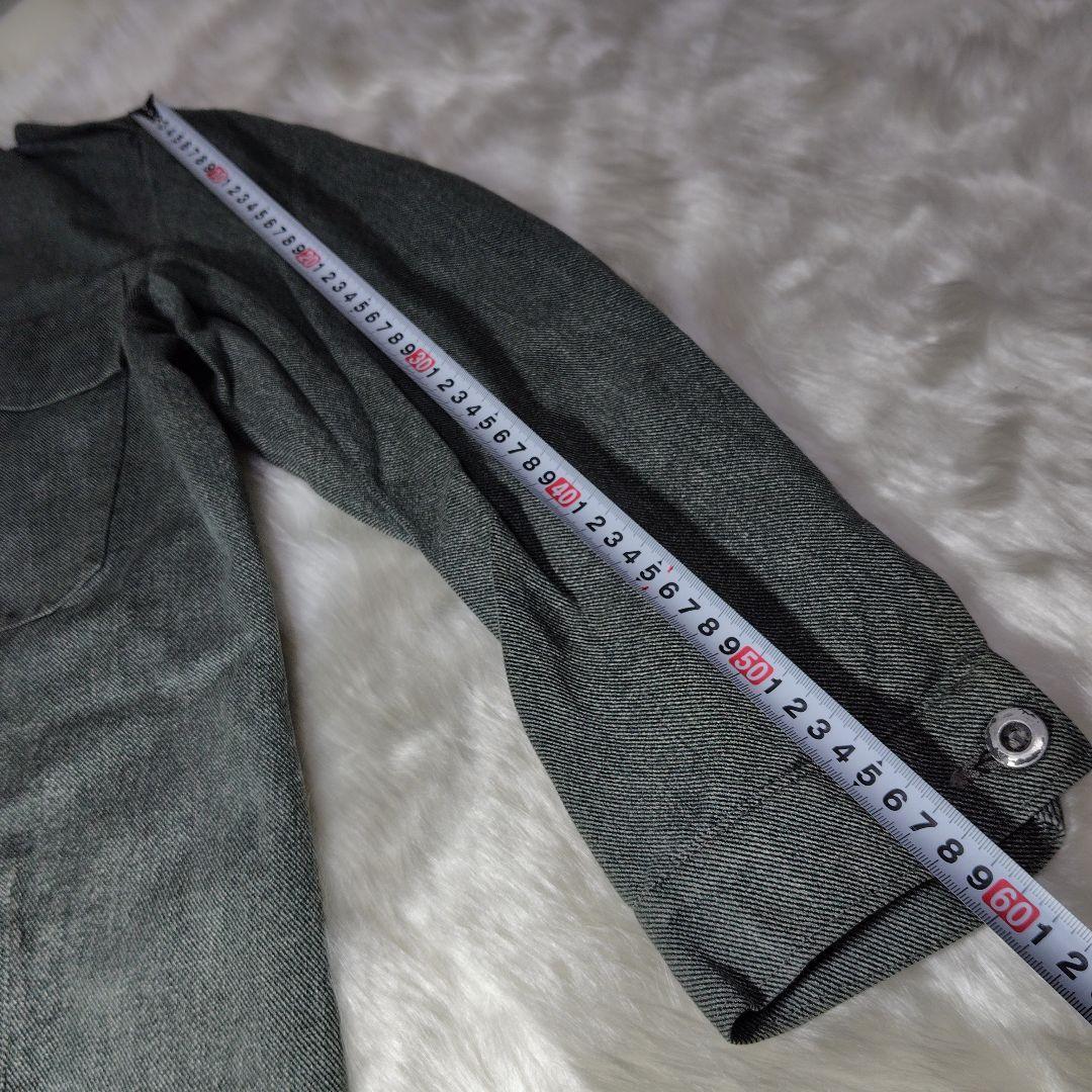 ✨希少前期✨スイス軍★デニムジャケット★アルミボタン