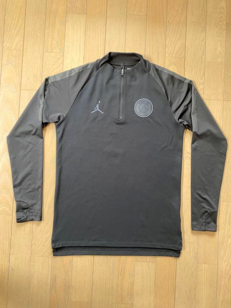 パリサンジェルマンPSGNIKEナイキブラックハーフジップジャージXL