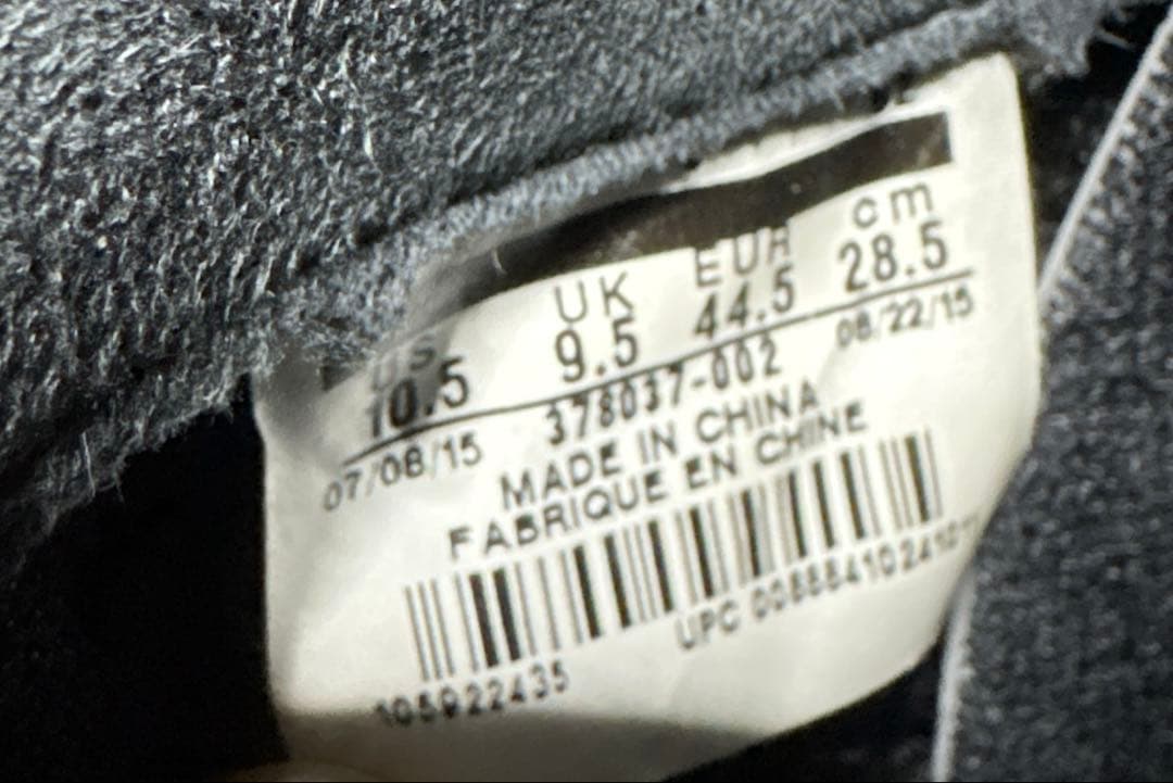 シューズ(男性用) NIKE AIR JORDAN 11 RETRO 378037-002