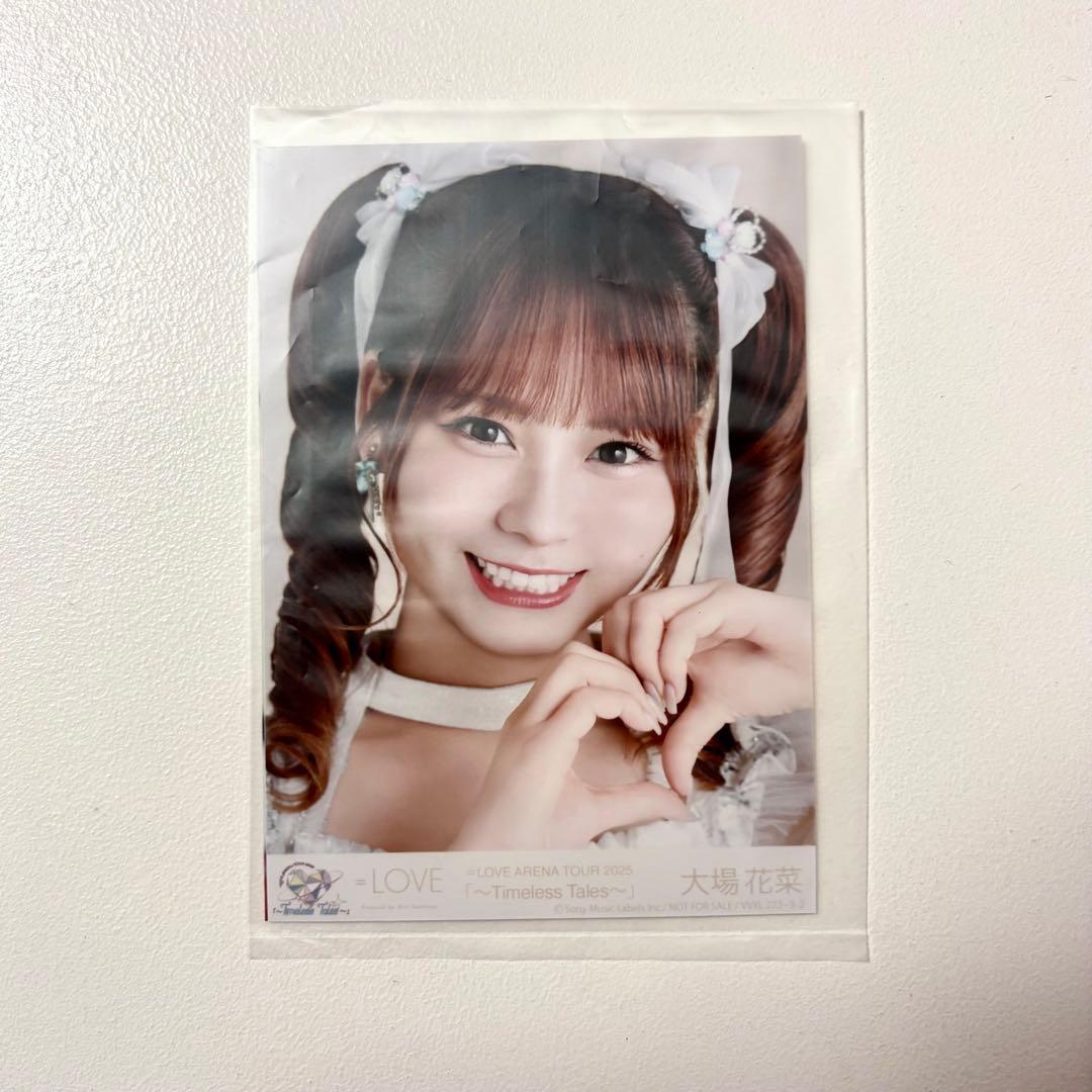 大場花菜 イコラブ アリーナツアー2025 円盤封入 生写真 宝石衣装