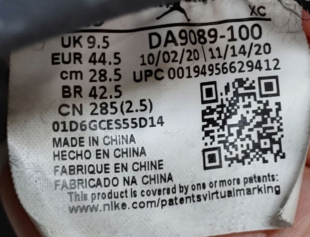 シューズ(男性用) NIKE AJ1 KO HIGH chicago 28.5cm