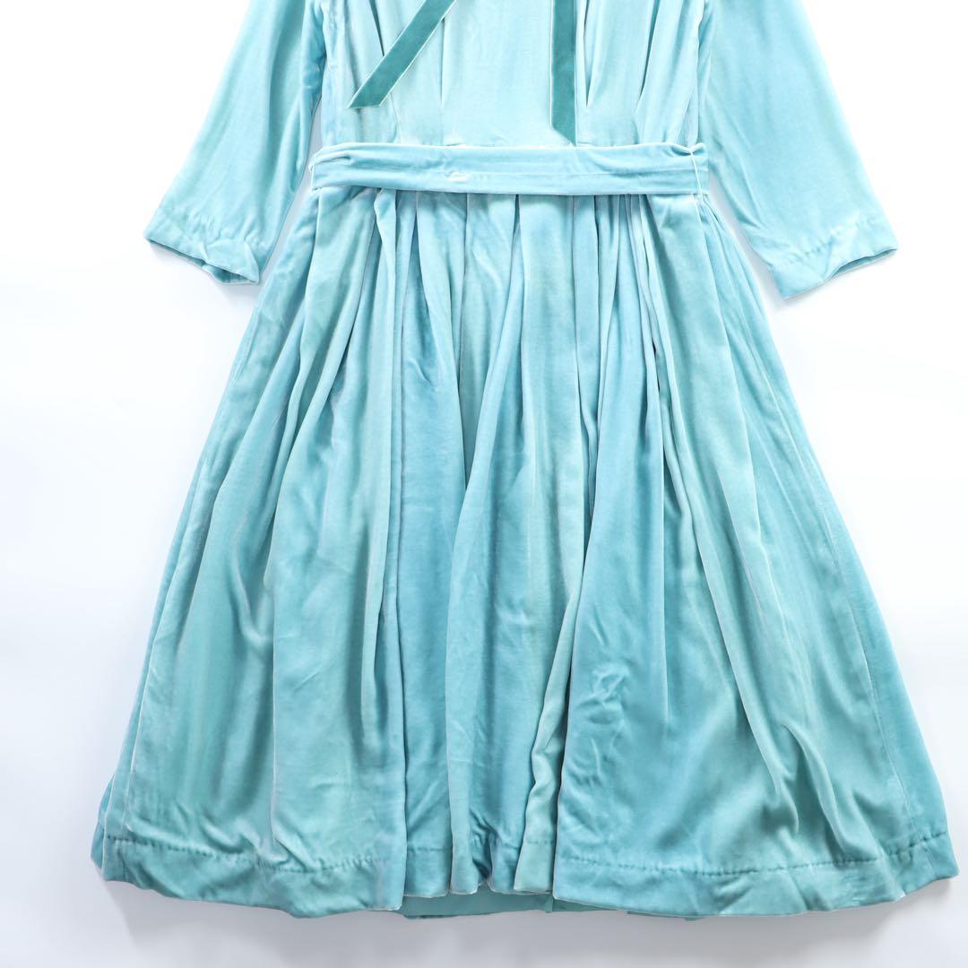 2023AW 未使用　GUCCI グッチ　レア　ベルベット　ドレス　ワンピース