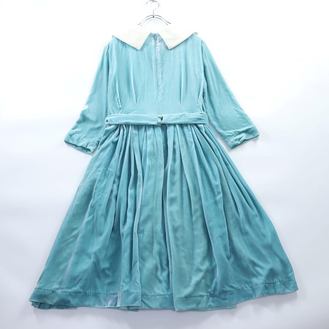 2023AW 未使用　GUCCI グッチ　レア　ベルベット　ドレス　ワンピース