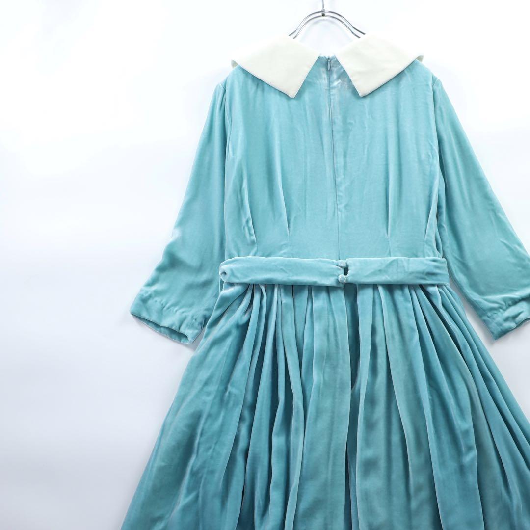 2023AW 未使用　GUCCI グッチ　レア　ベルベット　ドレス　ワンピース