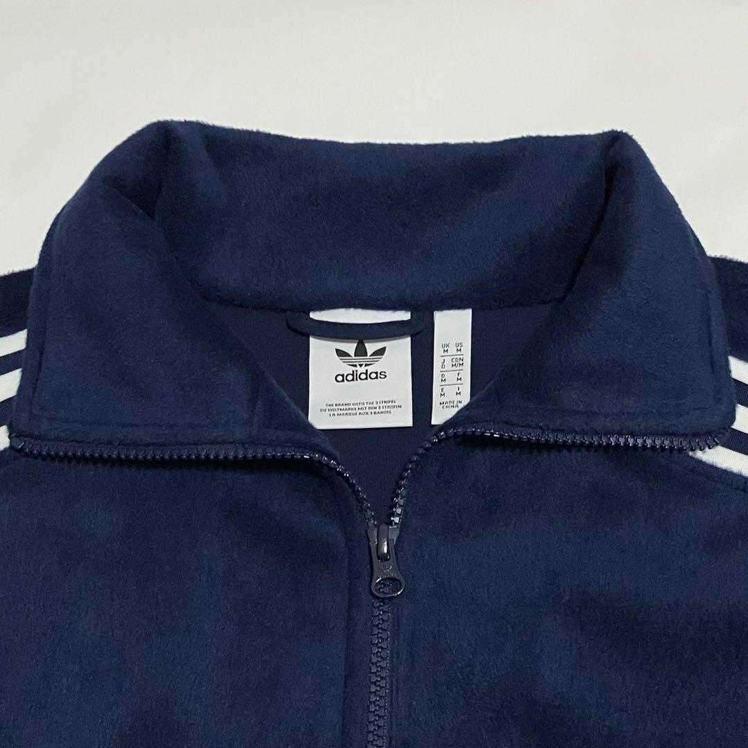 【美品】adidas　アディダス　ベロアトラックジャケット　3本ライン