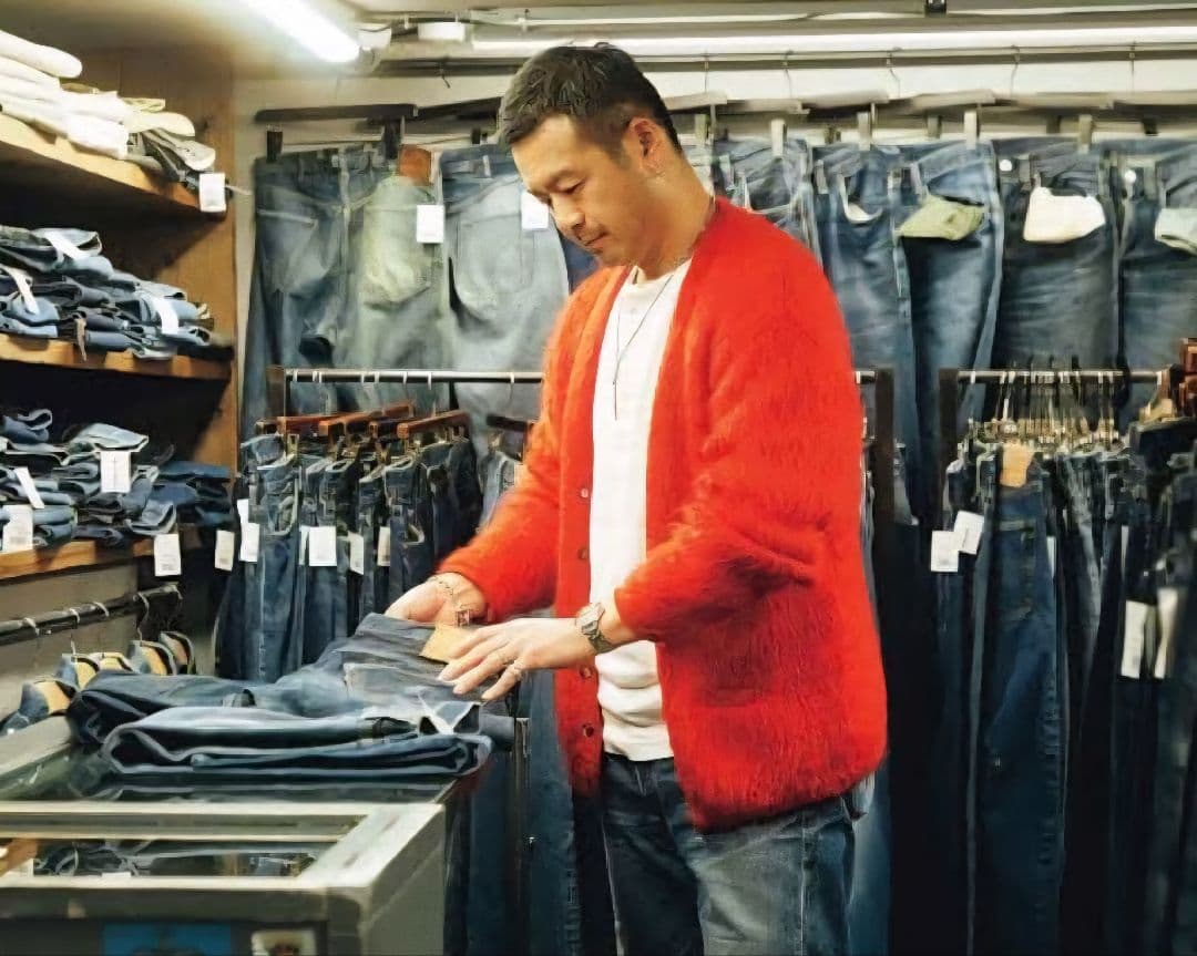 野村訓市 希少 60S The Broadway バージンモヘアカーディガン M