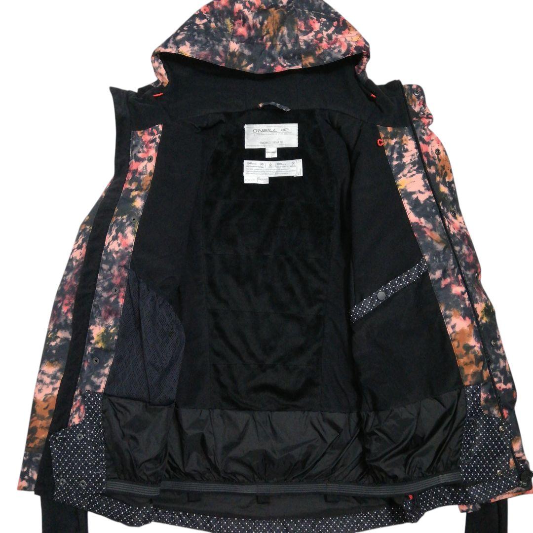 オニール レディース スノボウェア ジャケット スノーボード ブラック オレンジ