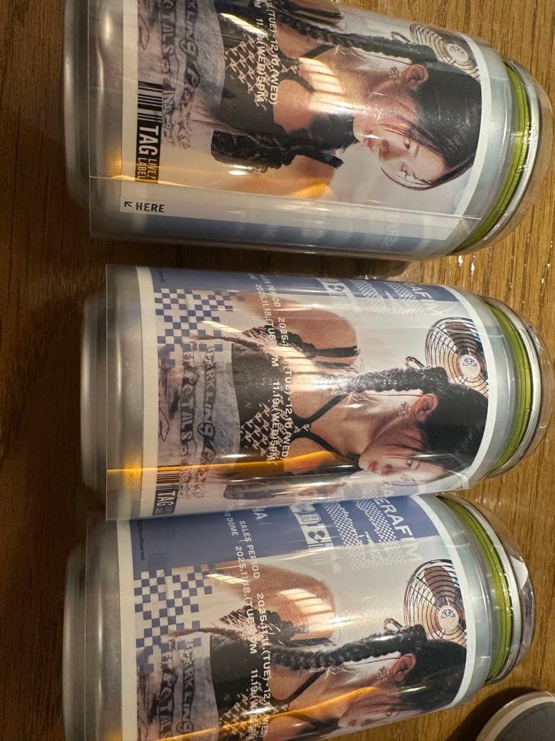 Le Sserafim ルセラフィム POPUP レモンスカッシュラベル缶カズハ