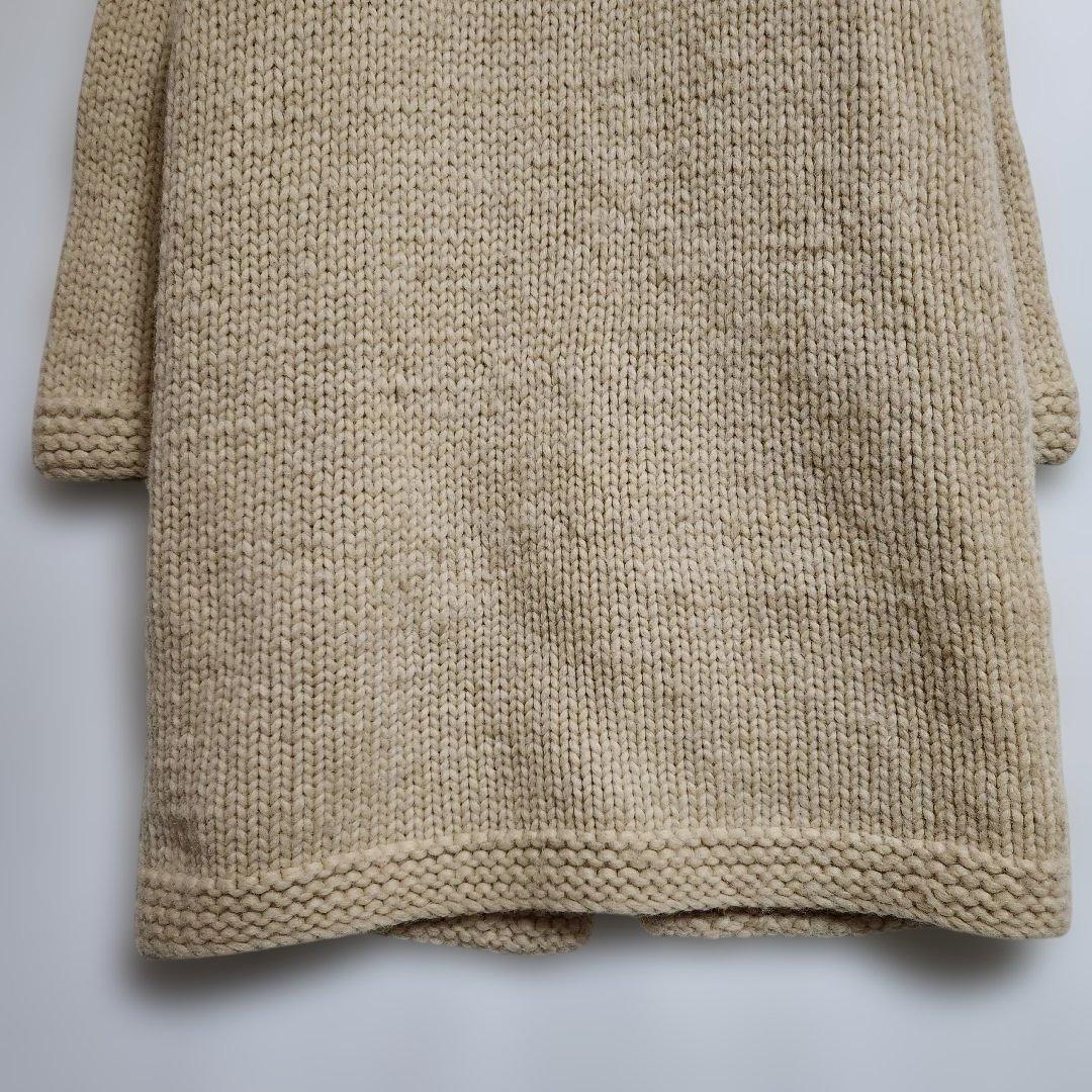 Kanata カウチンセーター ダッフル ピュアウール