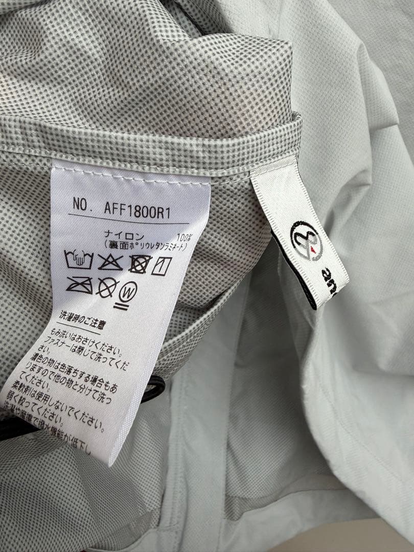 極美品❗️アンパスィ レディース レインウェア グレー 上下セット