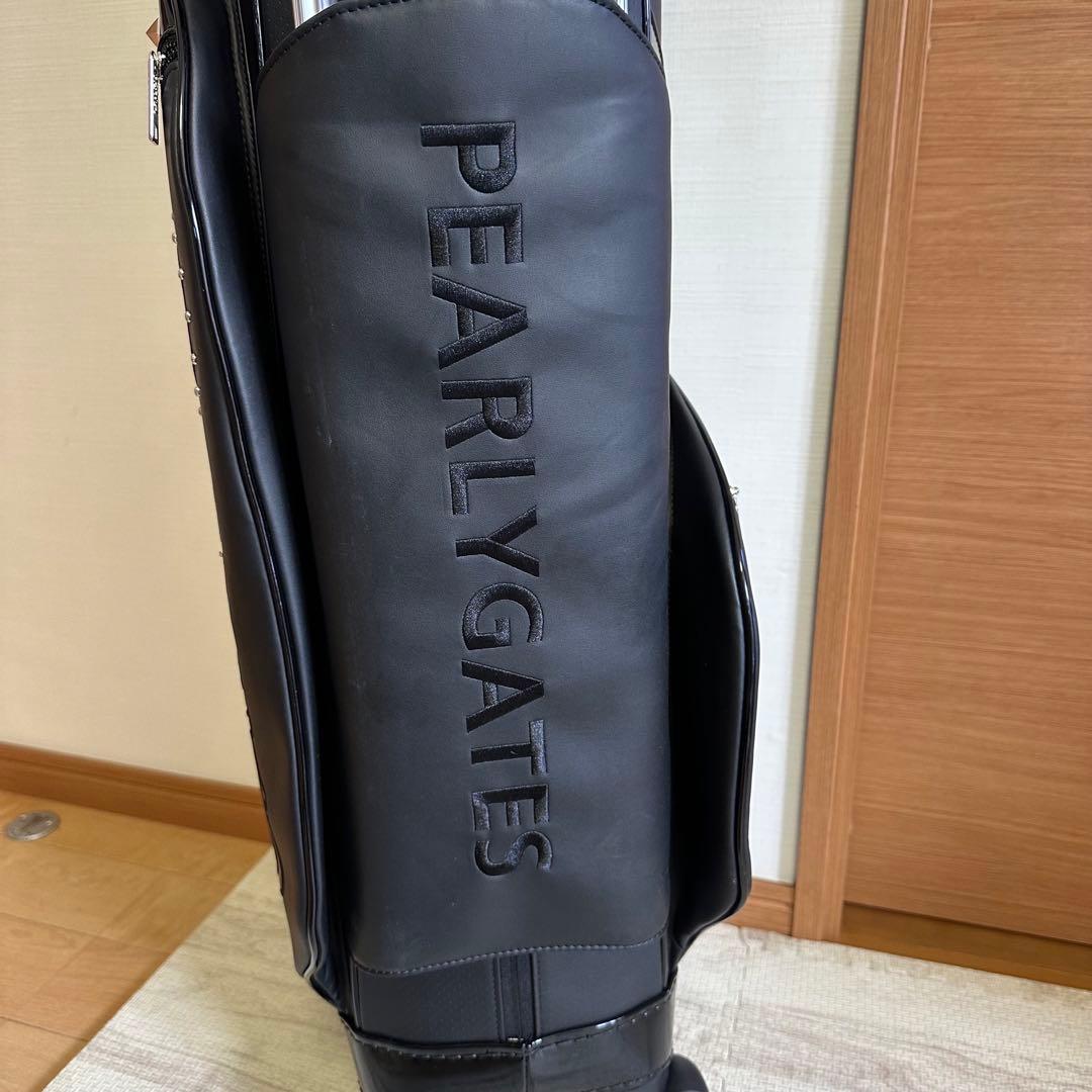 PEARLY GATES ブラックキャディバッグ