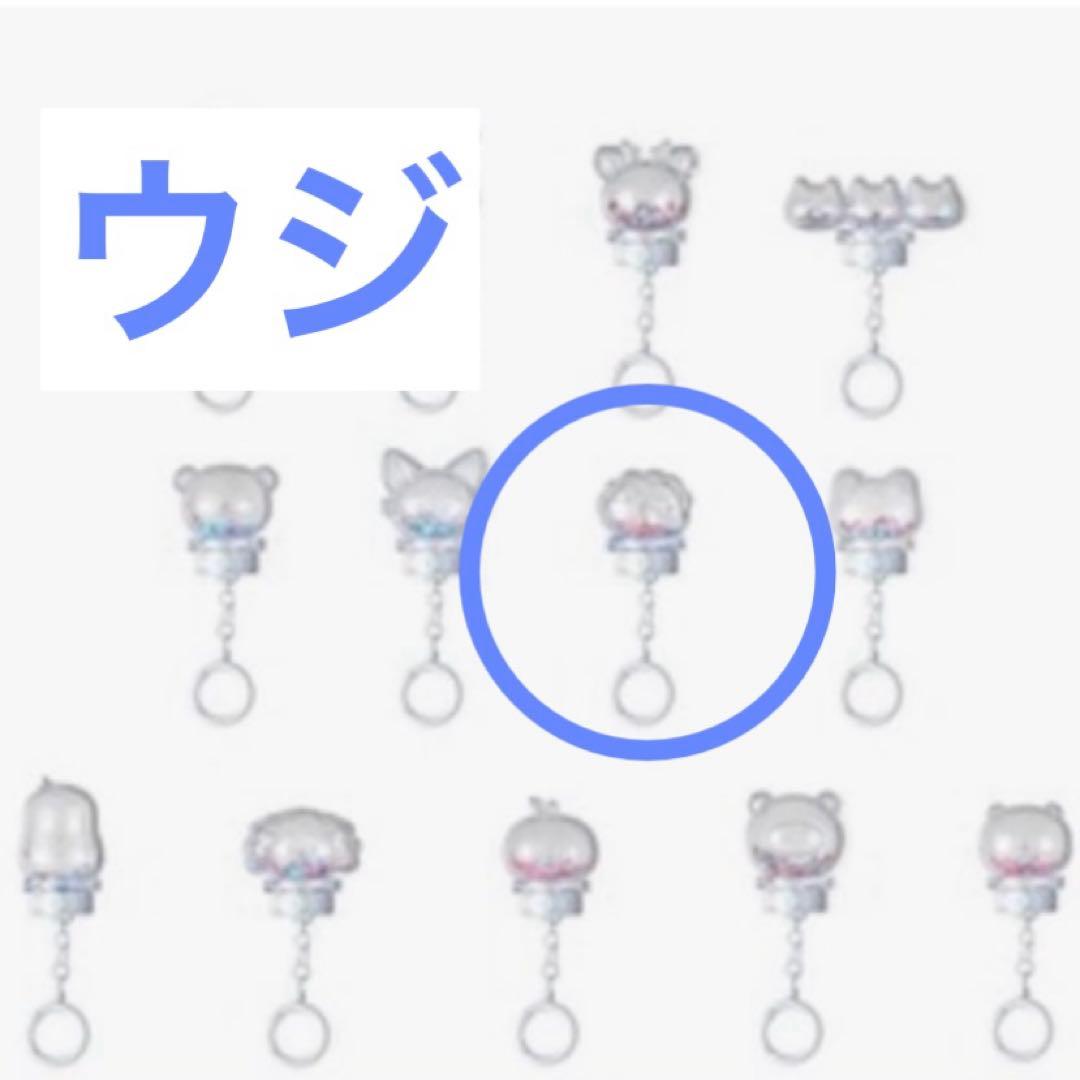 セブチ SEVENTEEN ミニティーンライトスティックパーツキーリング ウジ