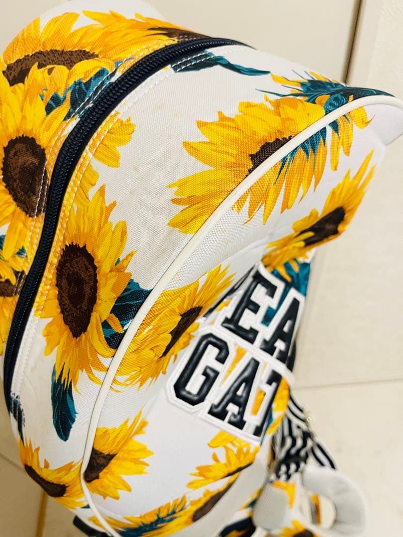 PEARLY GATES パーリーゲイツ キャディバッグ　ひまわり柄