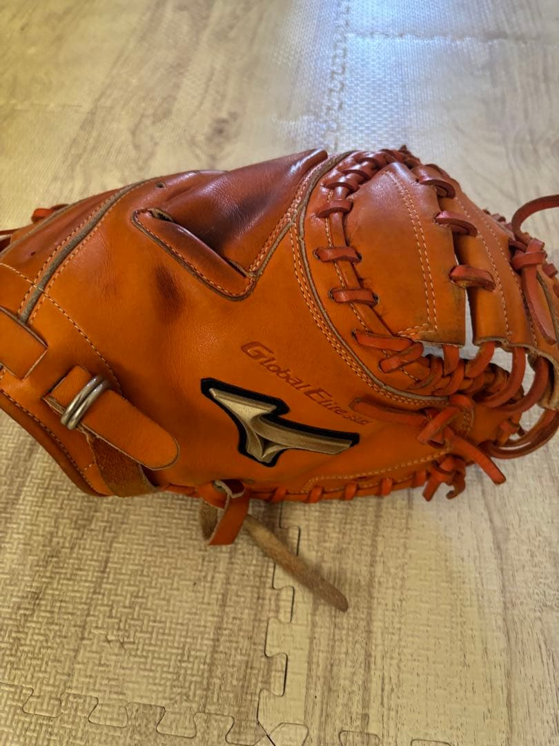Mizuno グローブエース オレンジ