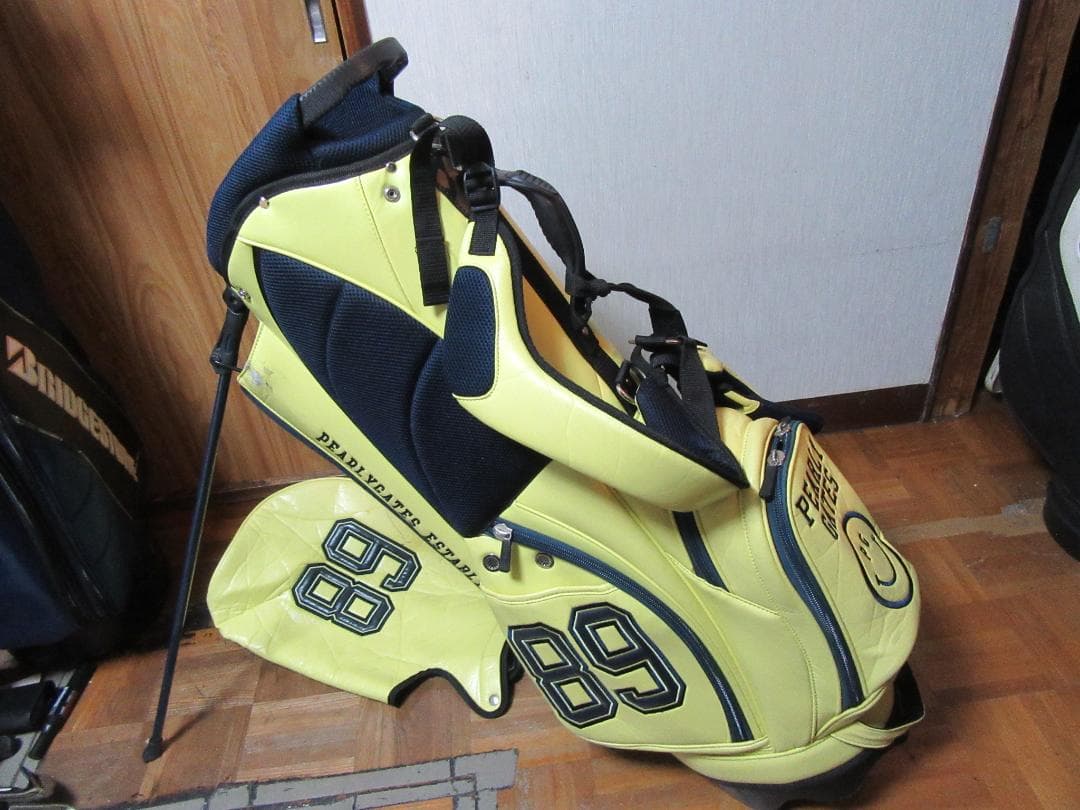 ★☆★PEARLY GATES★パーリーゲイツ★スタンドバック★イエロー★☆★