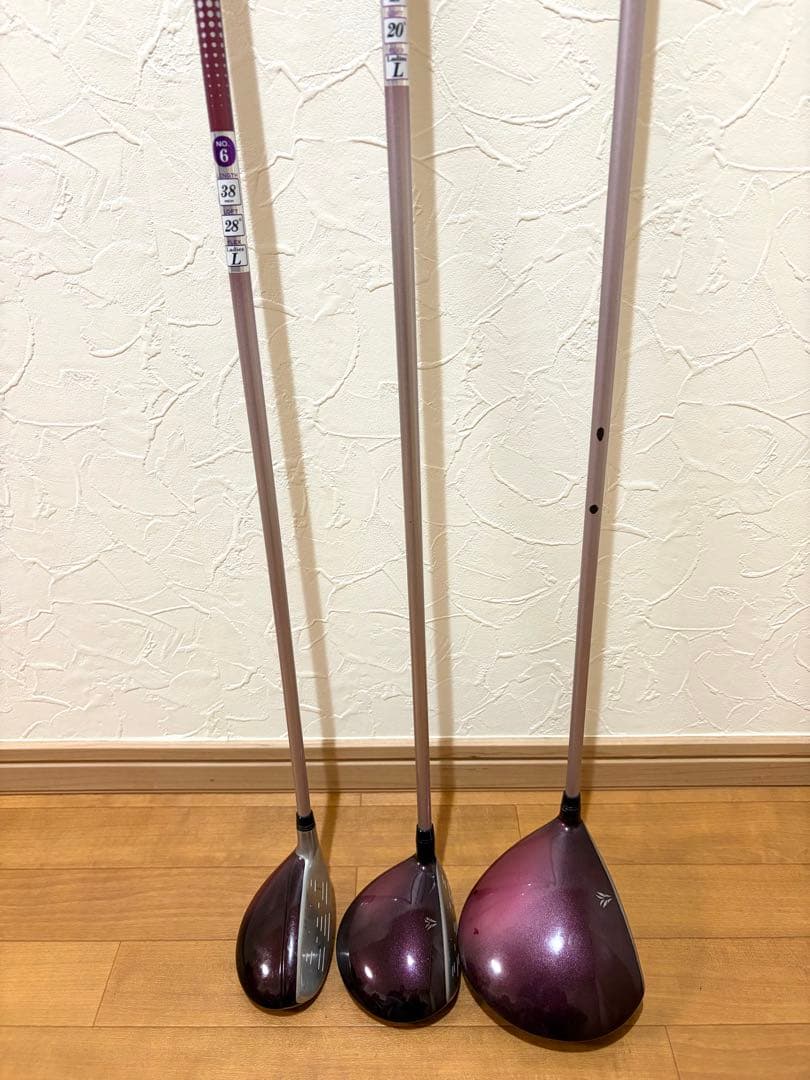 ゼクシオ９　XXIO レディースゴルフセット　フレックスL ボルドー