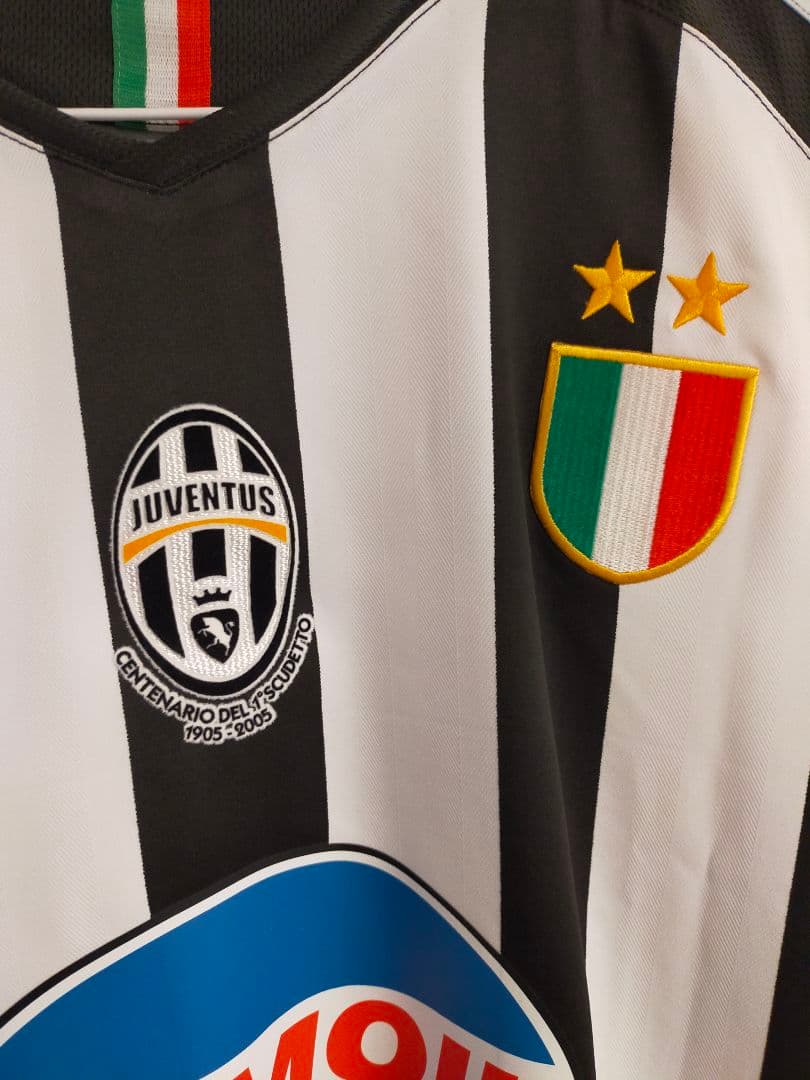 【新品未使用 】デルピエロ ユベントス 旧エンブレム 当時物 Mサイズ