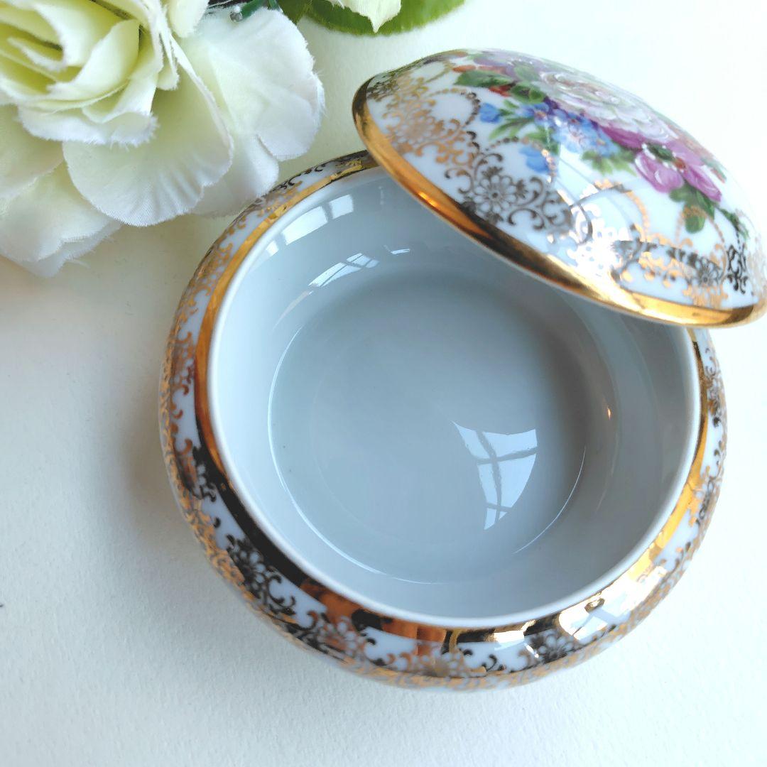 アンティーク　リモージュ　小物入れ　キャンディBOX