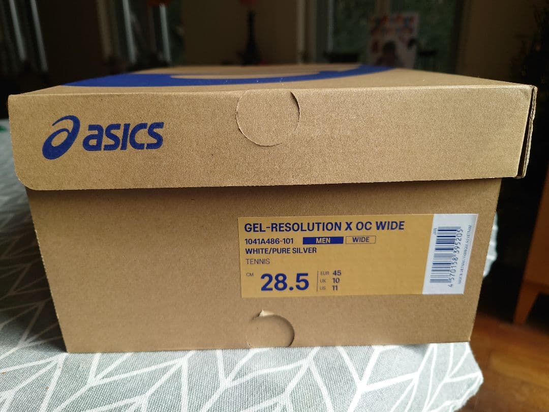 シューズ(男性用) ASICS GEL-RESOLUTION X OC WIDE 28.5cm