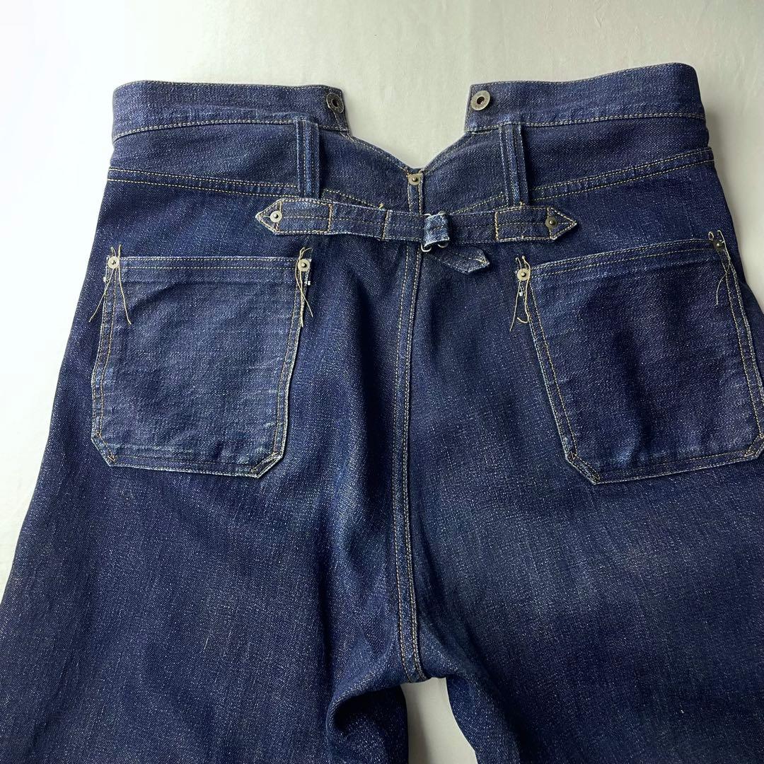 【Nigel Cabourn】W34レイルマンデニムパンツ k8