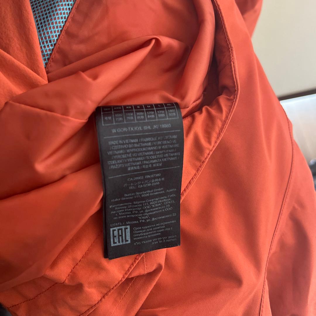 【早い者勝ち】バートン　GORE-TEX フード付きアウターウェア