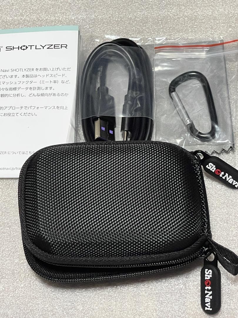 ショットナビ SHOTLYZER ポータブル スイング スピードモニター 計測器
