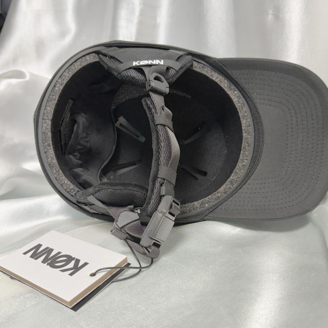 KONN 帽子対応 ヘルメット セット スキー スノボ スケボー Mサイズ