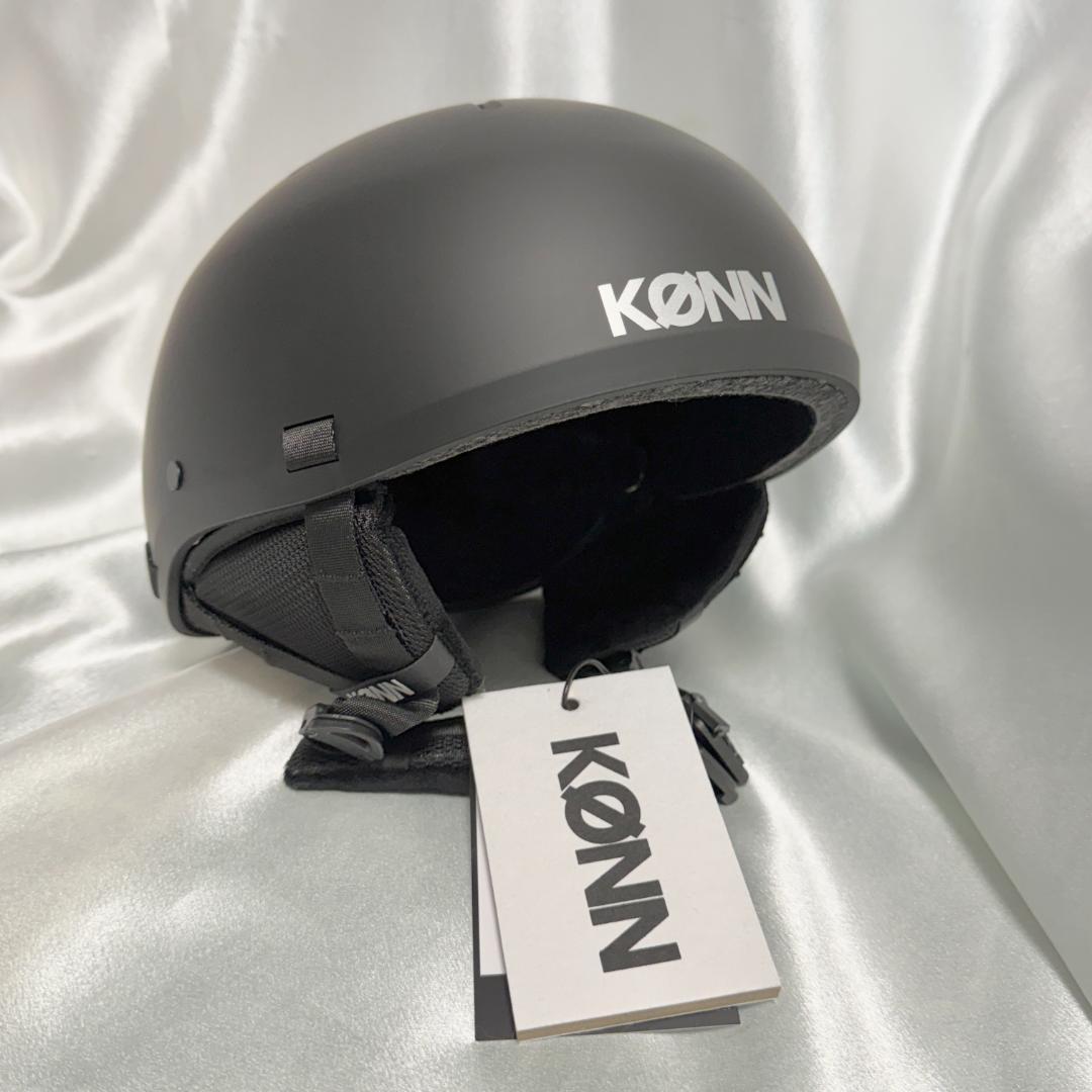 KONN 帽子対応 ヘルメット セット スキー スノボ スケボー Mサイズ