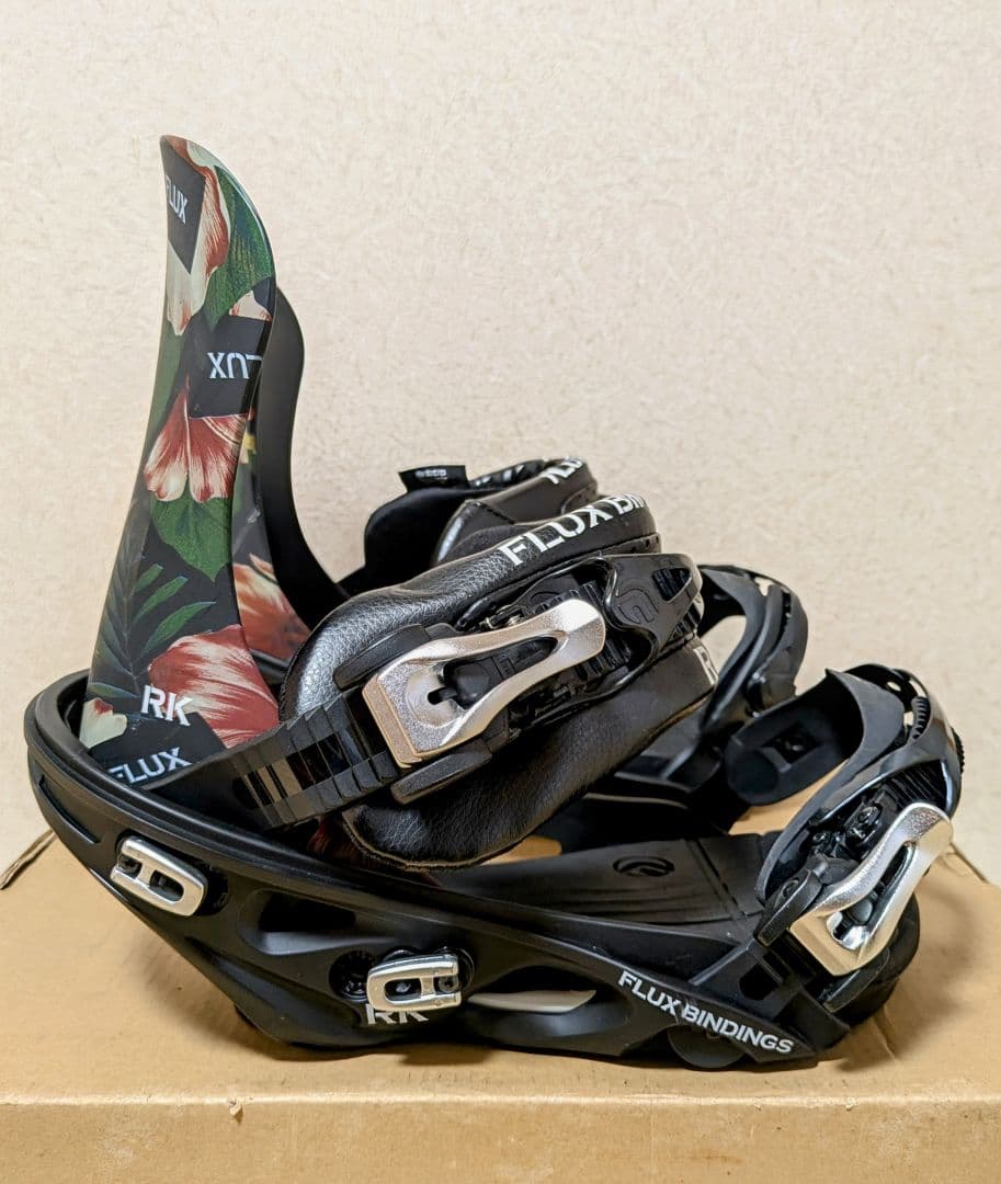 FLUX RK スノーボードビンディング ハワイアンカラー Ｓサイズ