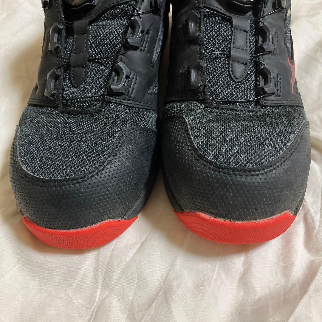 ミズノBOA安全靴 24.5cm JSAA A種 F1GA2202