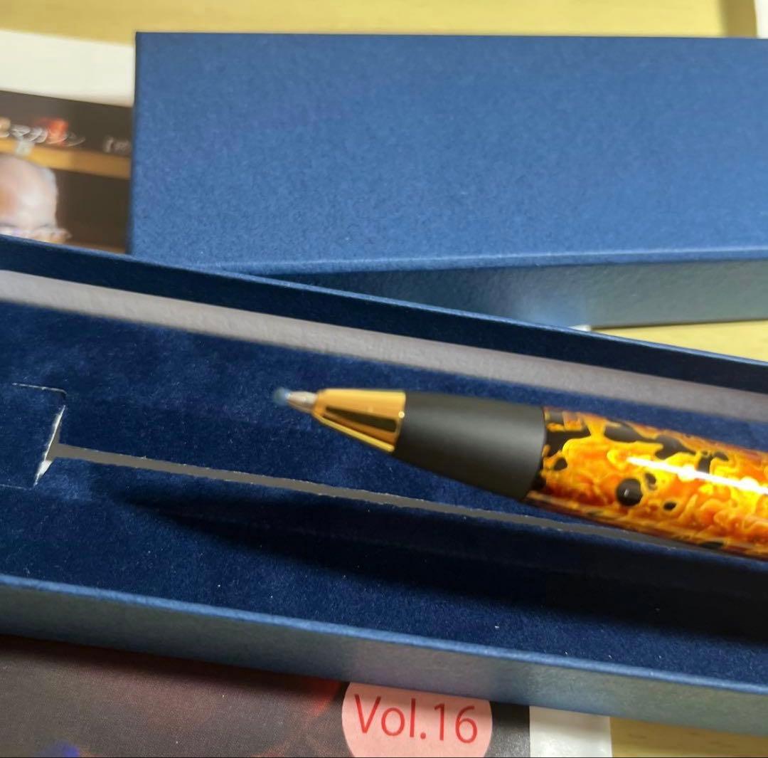 の*る様 野原工芸　兆春塗り　コラボ　ボールペン　金虫食い