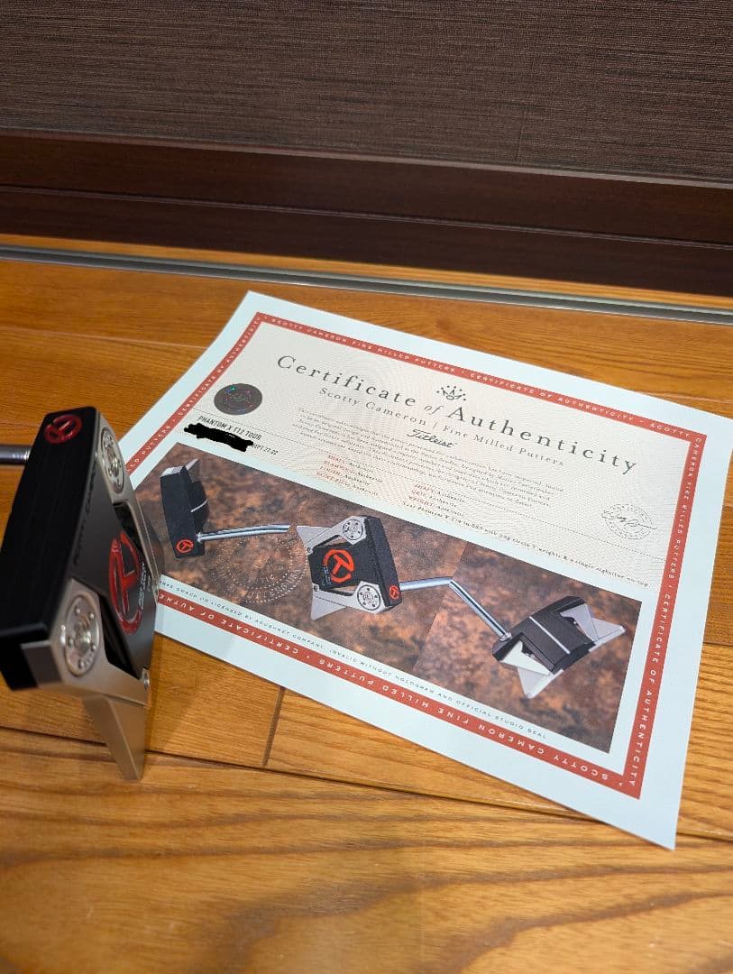 スコッティキャメロンPhantom X12TourPrototypeツアーパター