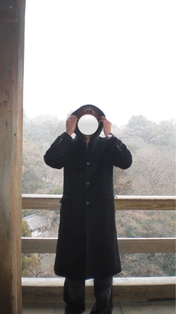 【極美品】超希少 カシミヤ100% ヨウジヤマモト×ダーバン チェスターコート