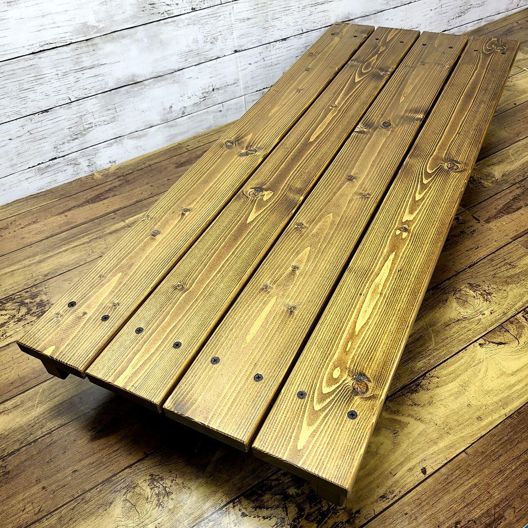 No6134【☆送料無料★】縁台、ベンチ、イス、腰掛け【脚折りたたみ式】