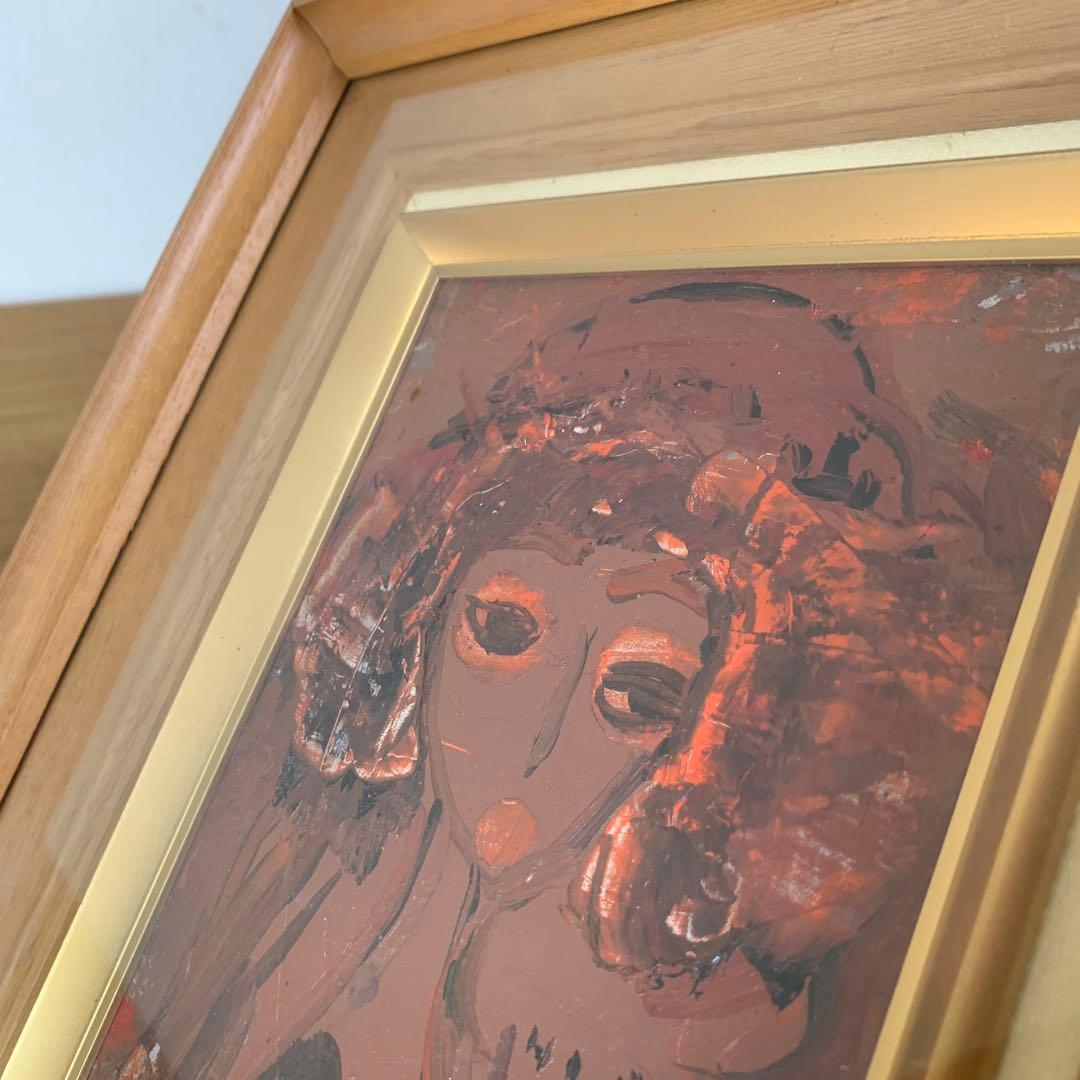 抽象画 女性の肖像 織田廣喜 オダヒロキ - メルカリ