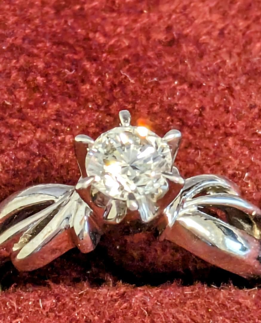 プラチナエンゲージリング