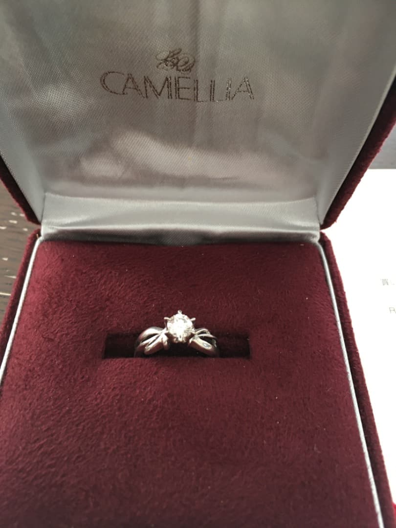 プラチナエンゲージリング