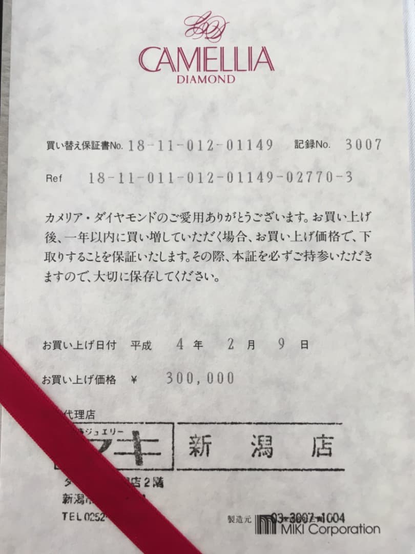 プラチナエンゲージリング