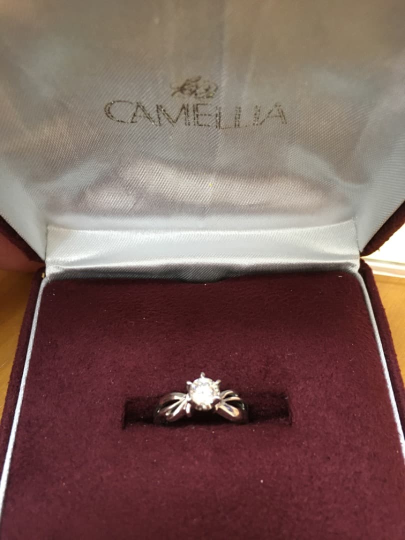 プラチナエンゲージリング