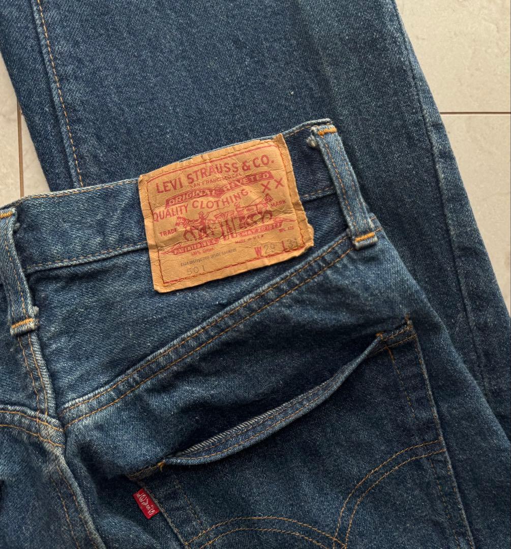k*o様 【ノーリペア】70s Levi'sリーバイス 501 66前期濃紺W2