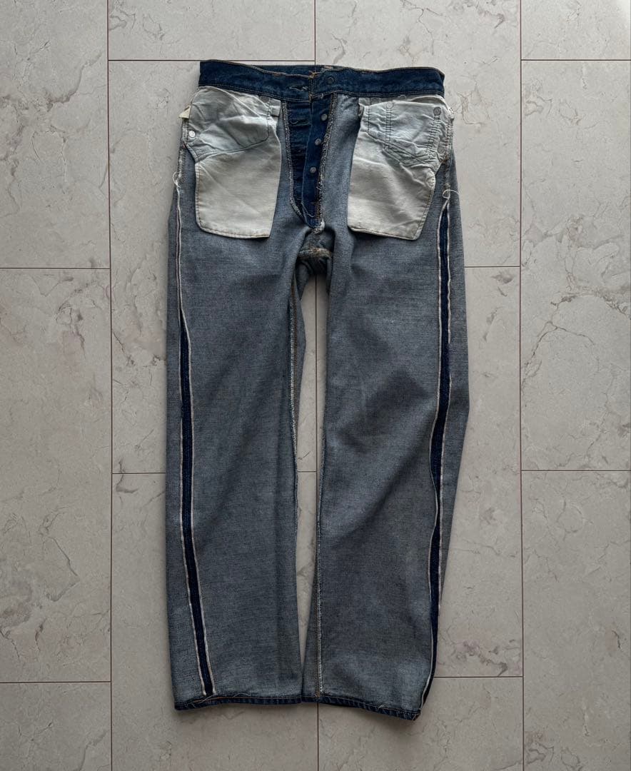 k*o様 【ノーリペア】70s Levi'sリーバイス 501 66前期濃紺W2