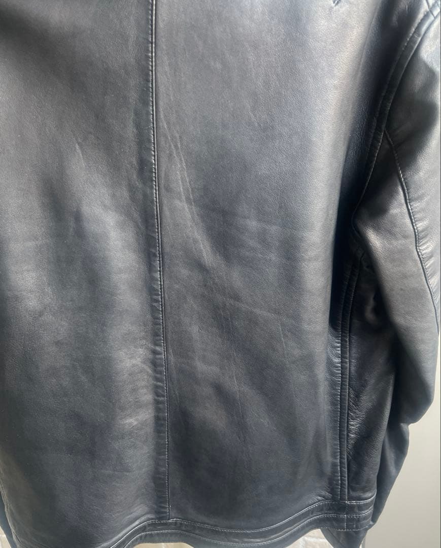 TOMORROWLAND / BLUE WORK シングルライダース　黒　M